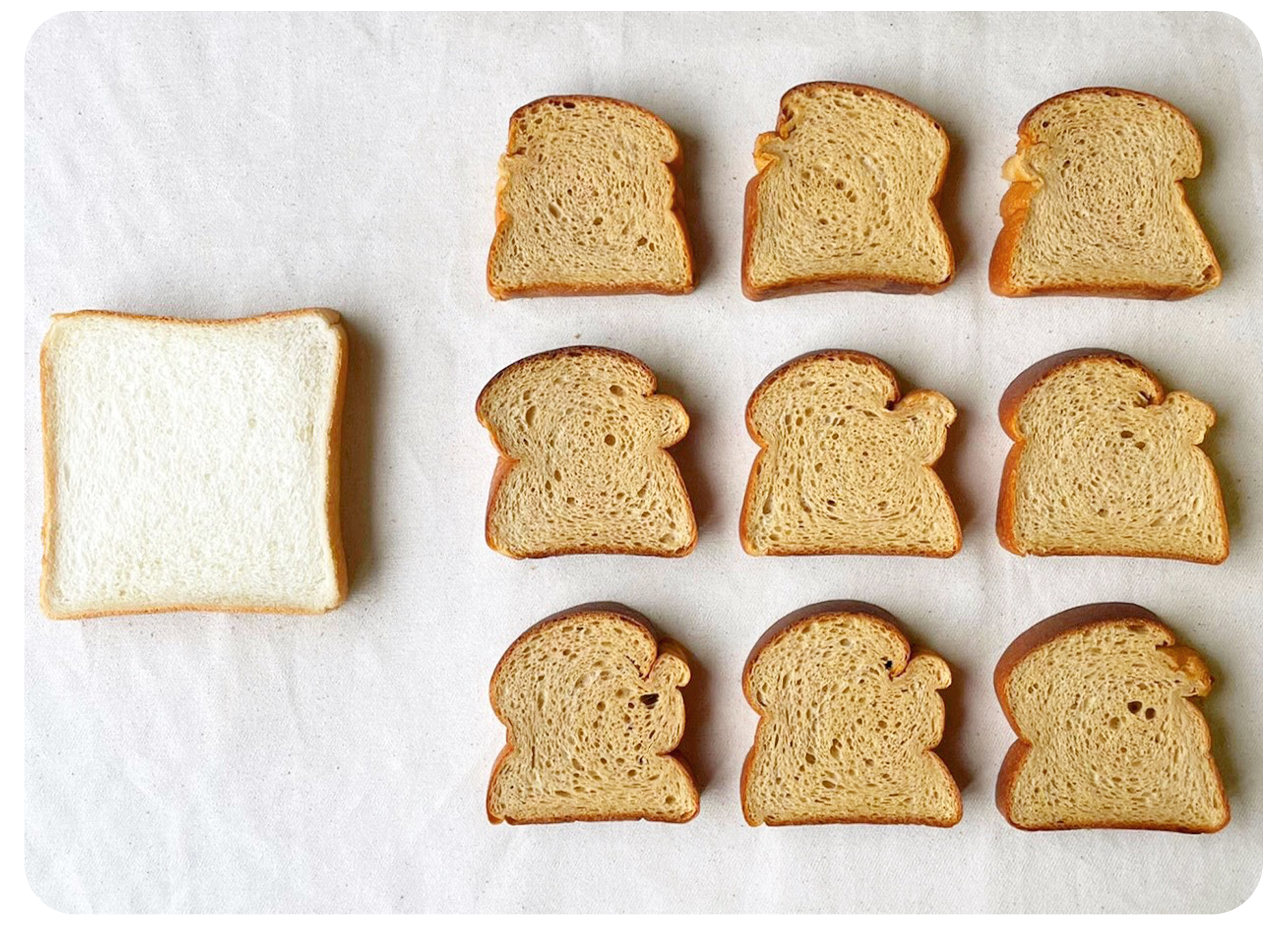 食パンと「ブラン100」の糖質量 | 超低糖質ブランパン専門店Switch